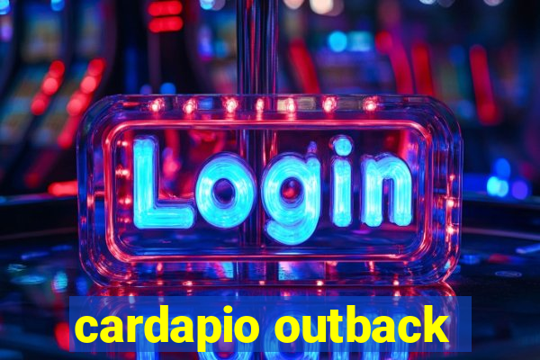 cardapio outback